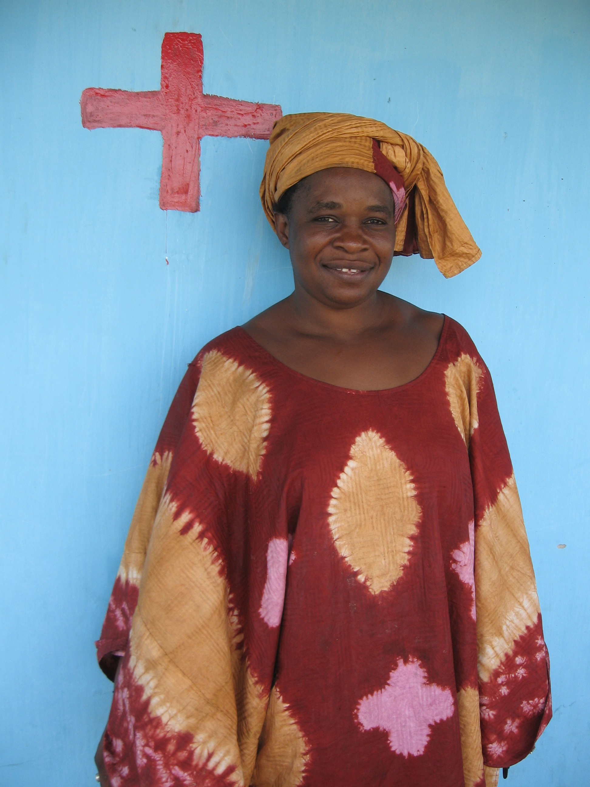 Portrait of Marieme Bamba in Soudiane. Tostan Interview Portraits. Thiès, SN. 25 Jul. 2008